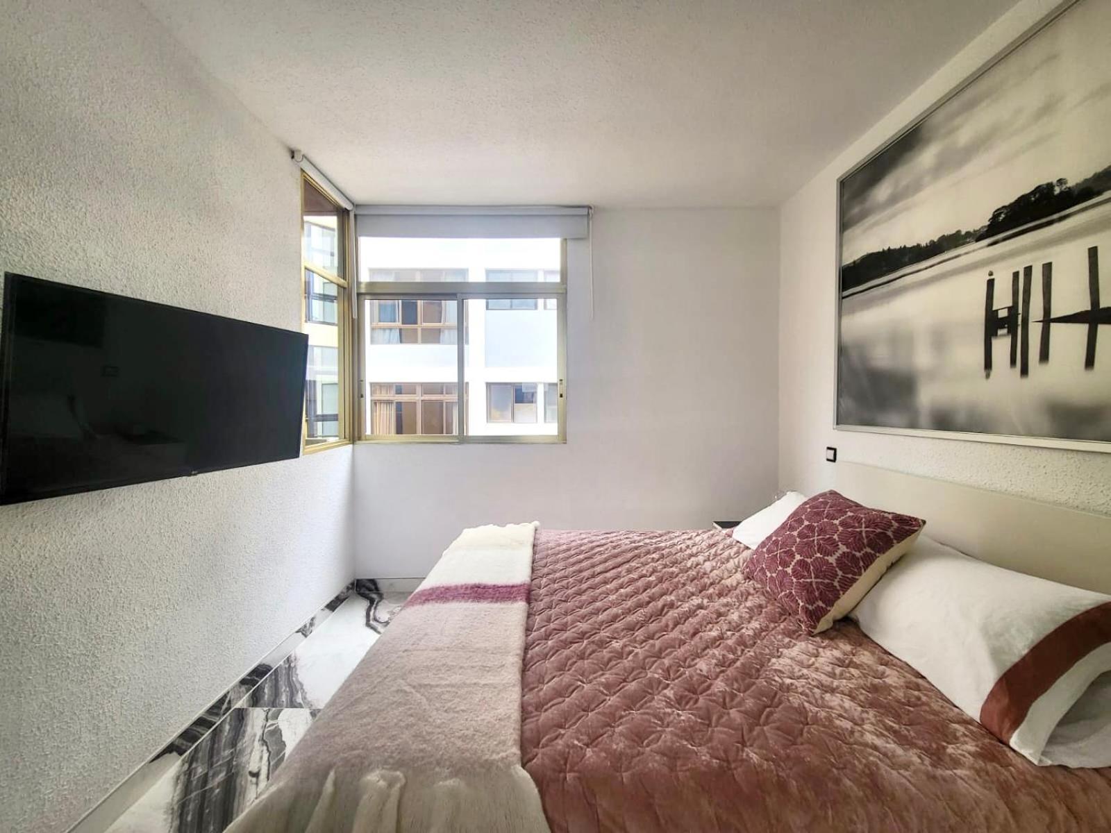 2 Bedrooms Flat + Balcony + Parking At Las Canteras Beach Las Palmas de Gran Canaria Luaran gambar
